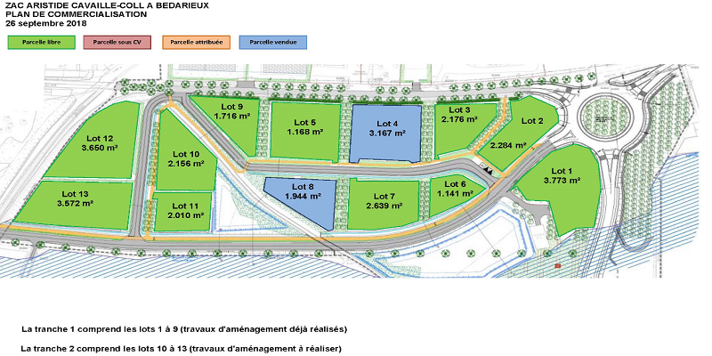 Parc d&rsquo;activités industriel, artisanal et tertiaire – OZE Aristide Cavaillé-Coll – Bédarieux / Occitanie