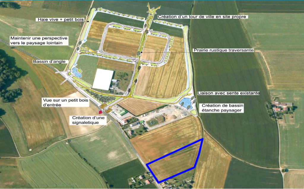 Parc d’activités industriel en région Hauts-de-France – Zone des Cornouillers