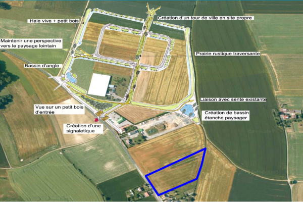 Parc d’activités industriel en région Hauts-de-France – Zone des Cornouillers