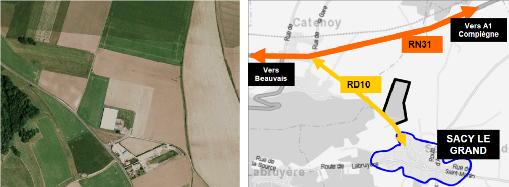 Parc d’activités industriel en région Hauts-de-France – Zone des Cornouillers