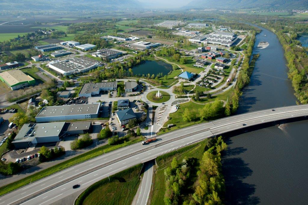 Parc d&rsquo;activités industriel et tertiaire – Alpespace – Chambéry Sud / Savoie