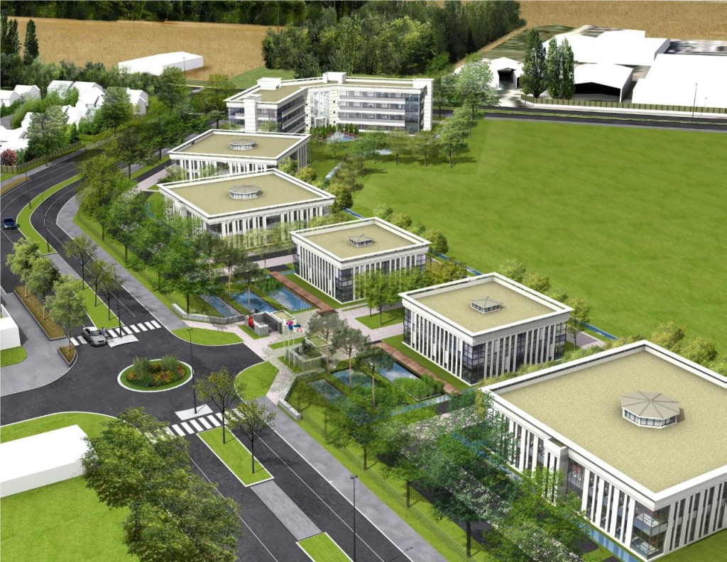 Parc d&rsquo;activités Omega  sur le territoire de Saint Quentin en Yvelines