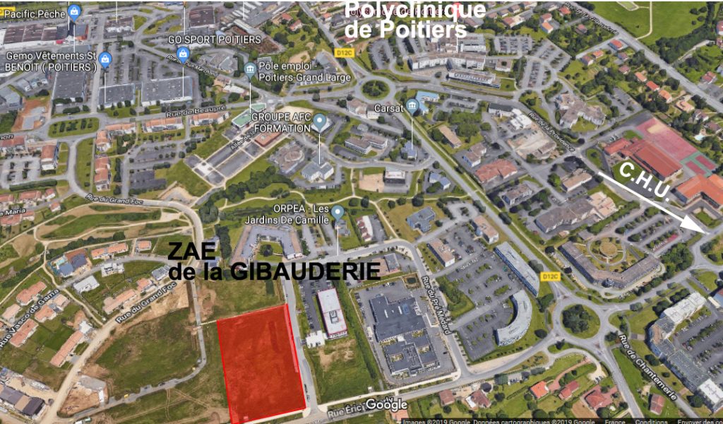 Parc d&rsquo;activités Tertiaires & Services – ZA de la Gibauderie – Poitiers Sud/Vienne