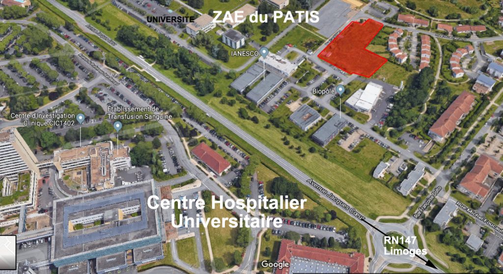Parc d&rsquo;activités tertiaires – ZA du Pâtis – Poitiers Est / Vienne