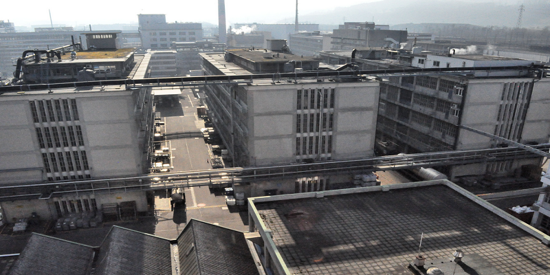 Parc industriel de Bâle en Suisse  – Infrapark Baselland