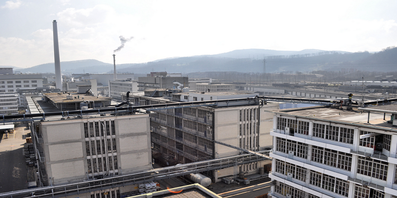 Parc industriel de Bâle en Suisse  – Infrapark Baselland