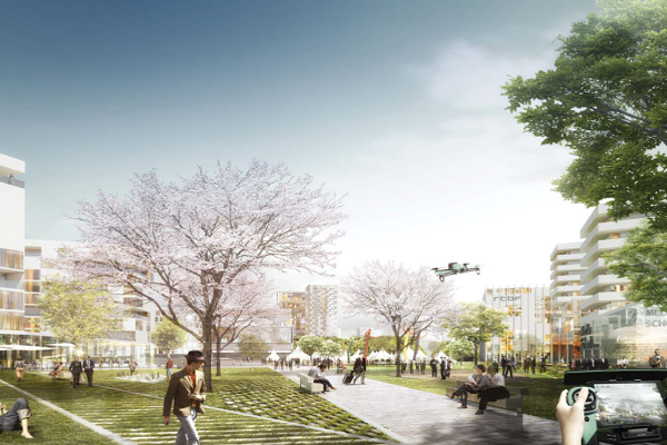 Parc urbain à Bruxelles-Capitale : MediaPark