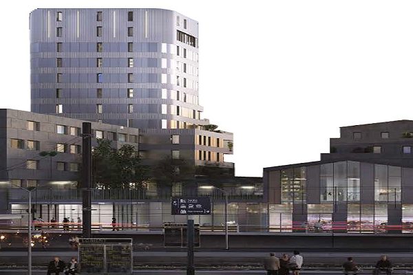 Plateaux tertiaires de bureaux : Lorient Odyssée, nouveau quartier gare