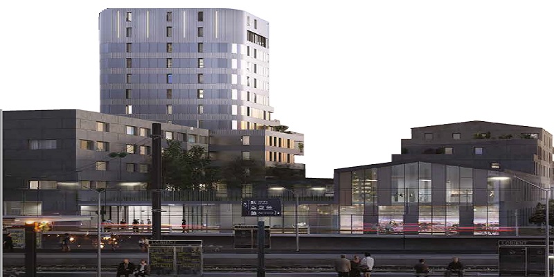 Plateaux tertiaires de bureaux : Lorient Odyssée, nouveau quartier gare