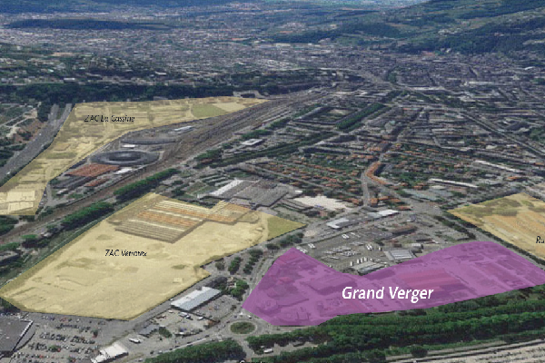 Pôle d&rsquo;activités tertiaire – Grand Verger – Chambéry Nord / Savoie