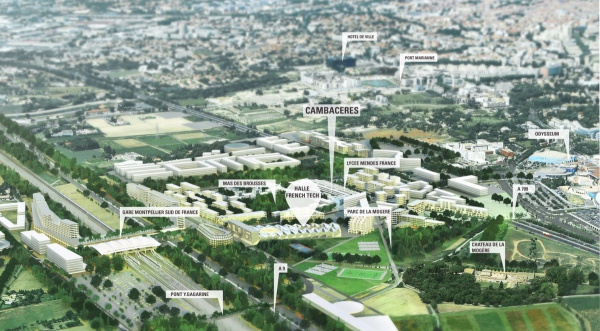 Quartier d&rsquo;affaires de Montpellier – Le Quartier Cambacérès