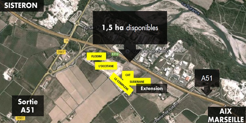 Technoparc de Manosque Les Grandes Terres