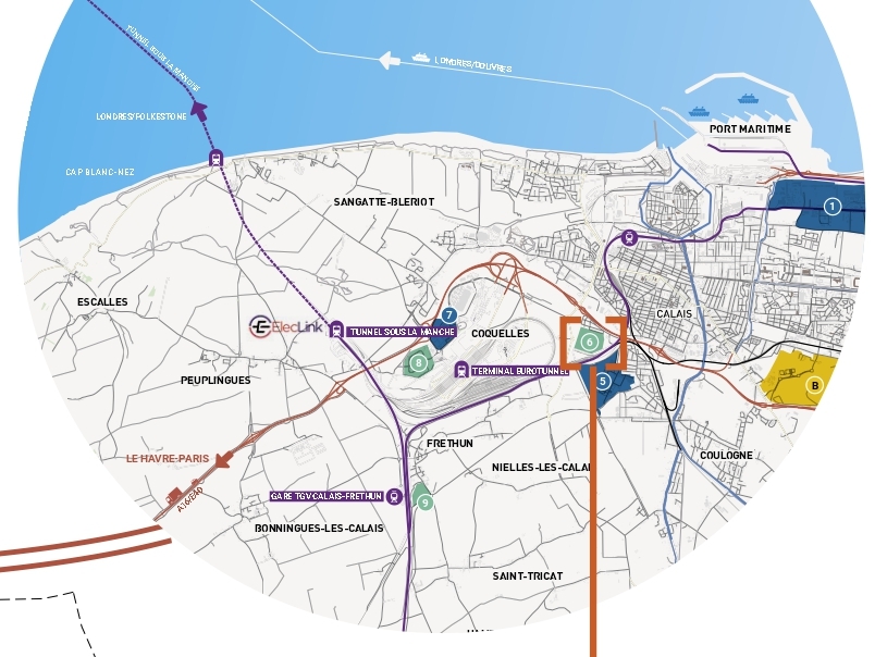 Terrain de 11 ha à vendre à Calais