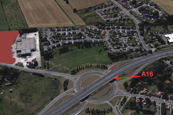 Terrain de 2,4 ha à vendre – Calais (62)