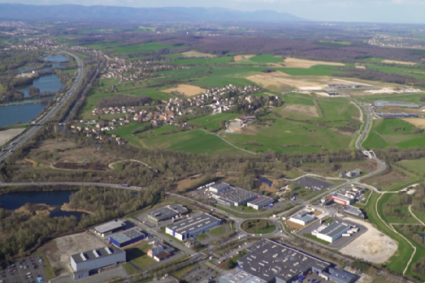 Terrain industriel à vendre – Belfort sud / Bourgogne-Franche-Comté – 85 ha divisibles