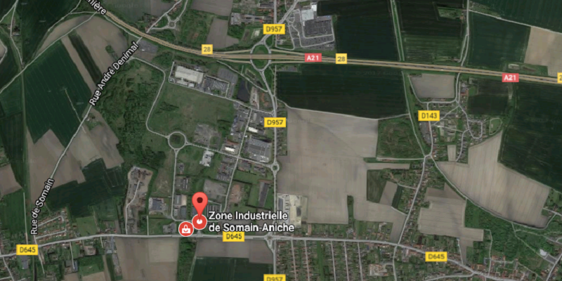 Terrain industriel à vendre Douai / Valenciennes – 59 ha – Hauts-de-France