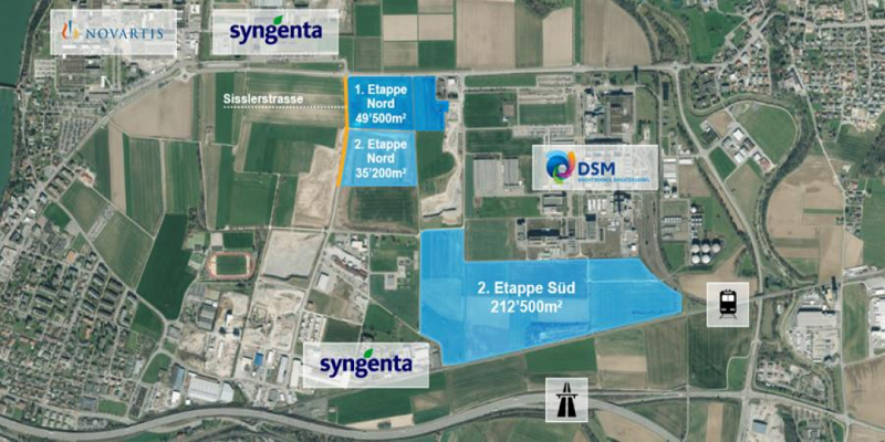 Terrain industriel à vendre Suisse – 5 ha – Bâle