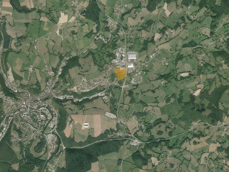 Terrain industriel de 12 ha à vendre – Limoges Est/Creuse
