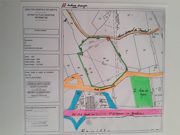 Terrain industriel de 35 000 m² à vendre à Carcares-Saintes-Croix / Mont-de-Marsan (40)