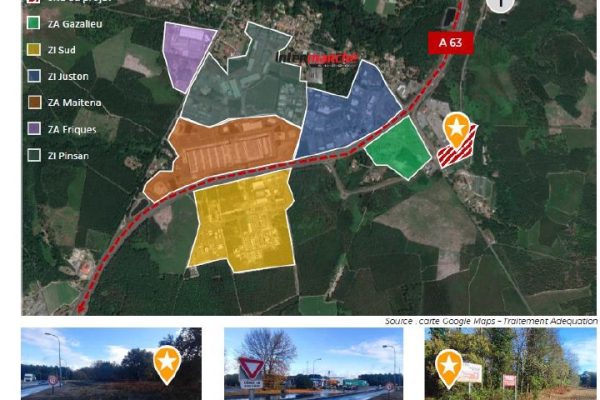 Terrain industriel de 36 000 m² disponible à la vente à Castets (19)