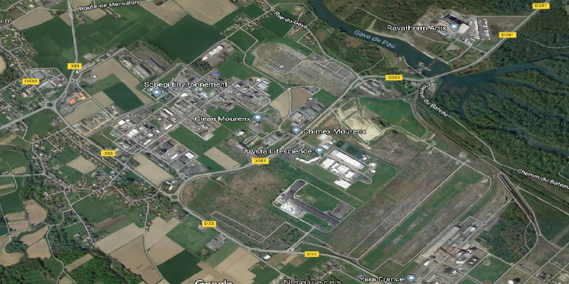 Terrain industriel SEVESO à vendre – Mourenx / Pau