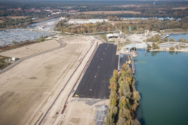 Terrain multimodal industriel et logistique à louer – Alsace