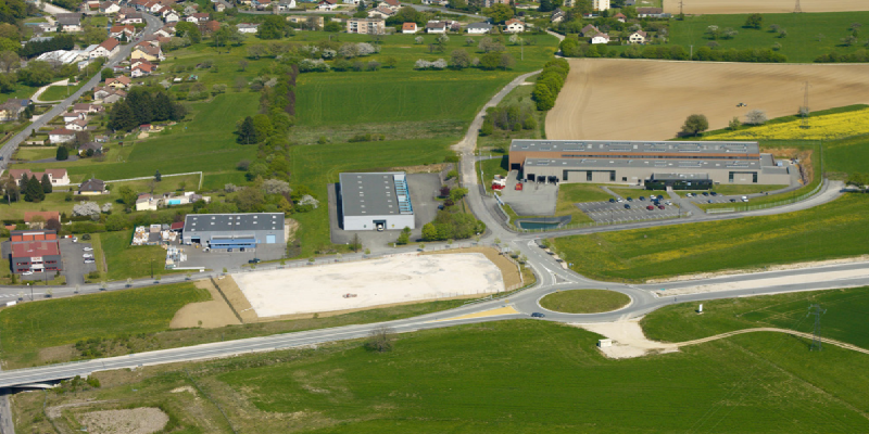 Terrain zone artisanale à vendre – Frontière Suisse / Belfort – 17 ha divisibles