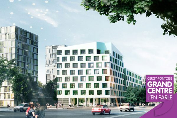 Terrains à vendre l&rsquo;îlot du Verger – Grand Centre Cergy
