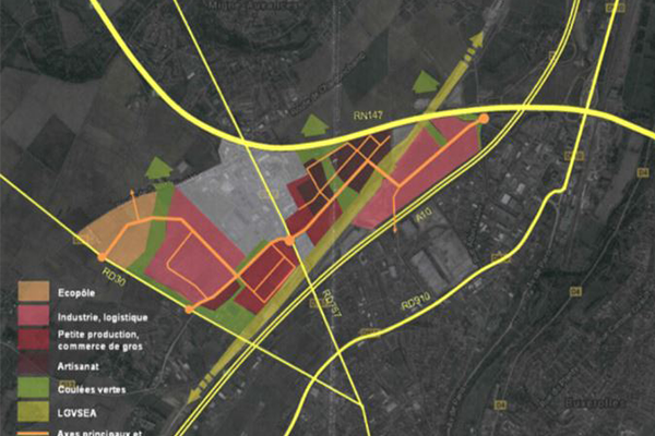 Terrains industriels à partir de 1 000m² à vendre – Poitiers/ Vienne