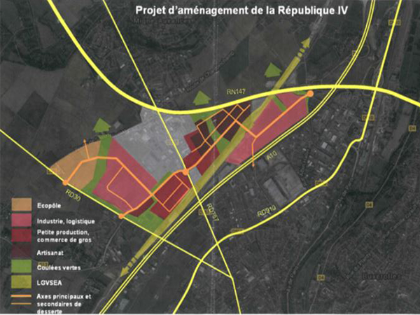 Terrains industriels à partir de 1 000m² à vendre – Poitiers/ Vienne