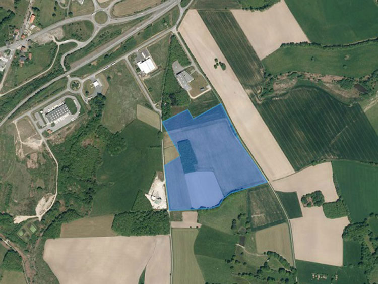 Terrains industriels à partir de 3500 m² à vendre – Limoges Est/Creuse