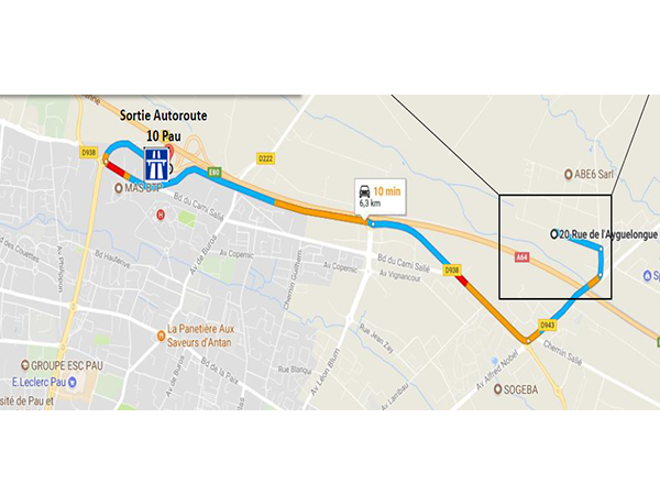 Terrains industriels à vendre à partir de 20 000 m² à Pau