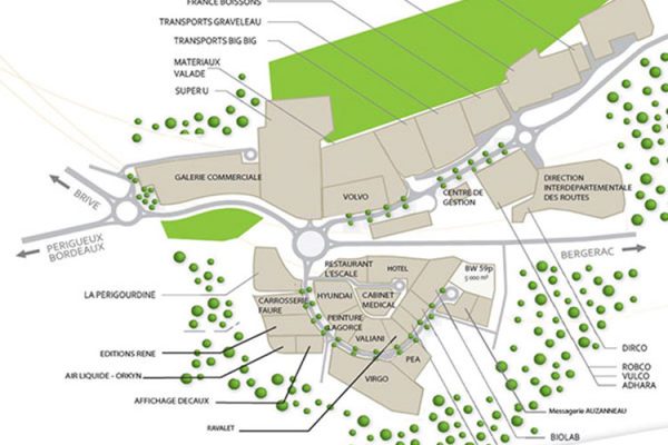 Terrains industriels à vendre à partir de 5 000 m² près de Périgueux