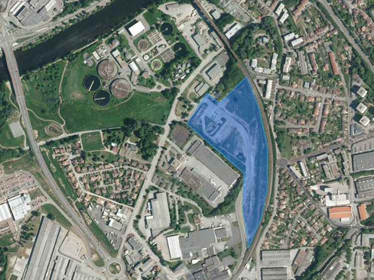 Terrains industriels de 1,7 ha divisibles à vendre – Limoges/Haute-Vienne