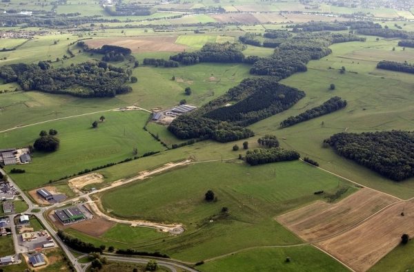 Terrains viabilisés à vendre à partir de 1000m²  – Parc d&rsquo;activités Ecovert – Ardennes