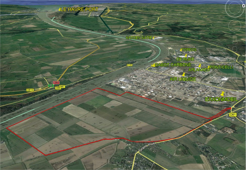 ZIP de Port Jérôme 3 – Normandie – Axe Seine