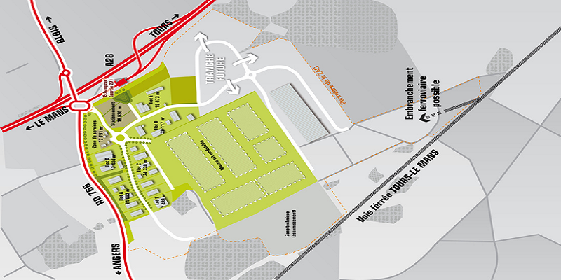 Zone d’Activité de Qualité Environnementale Polaxis – Tours