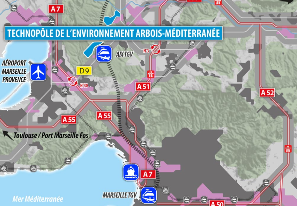 Zone d&rsquo;activité dédiée à l’Environnement à Aix-en-Provence