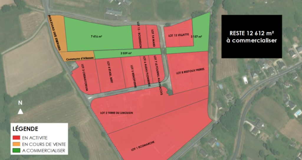 Zone d&rsquo;activité économique de Brive – ZAC Les Rivières Allasac
