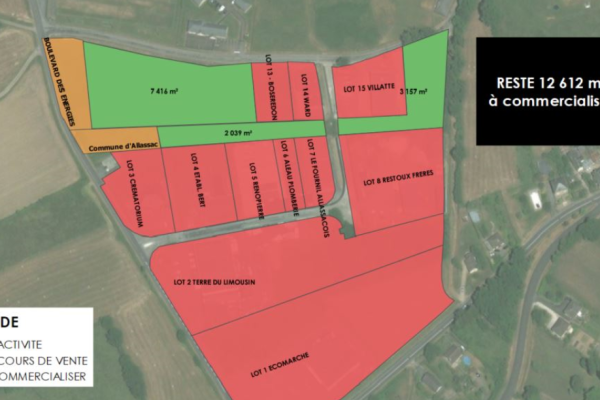 Zone d&rsquo;activité économique de Brive – ZAC Les Rivières Allasac
