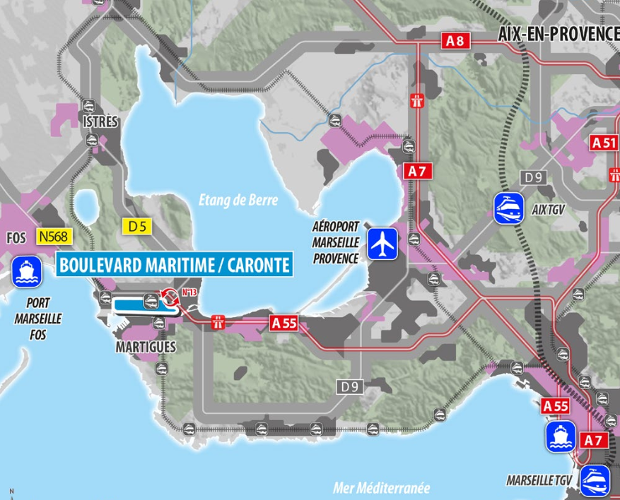 Zone d&rsquo;activité maritime de Martigues et Port-de-Bouc