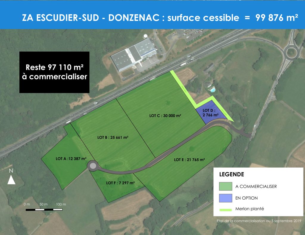 Zone d&rsquo;activités  de Brive – ZA l&rsquo;Escudier Sud