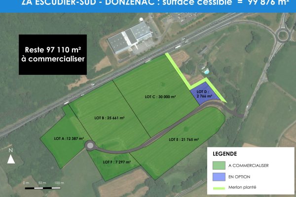 Zone d&rsquo;activités  de Brive – ZA l&rsquo;Escudier Sud