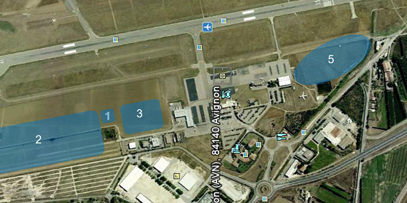 Zone d&rsquo;activités industrielle, artisanale et tertiaire à Avignon – ZA Aéroport – Vaucluse / Provence
