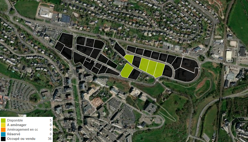 Zone d&rsquo;activités La Gineste – Agglomération de Rodez