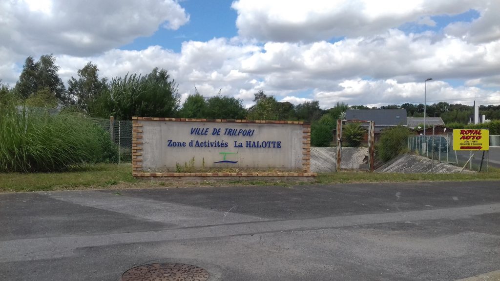 Zone industrielle de Trilport près de Meaux en Seine-et-Marne (77)