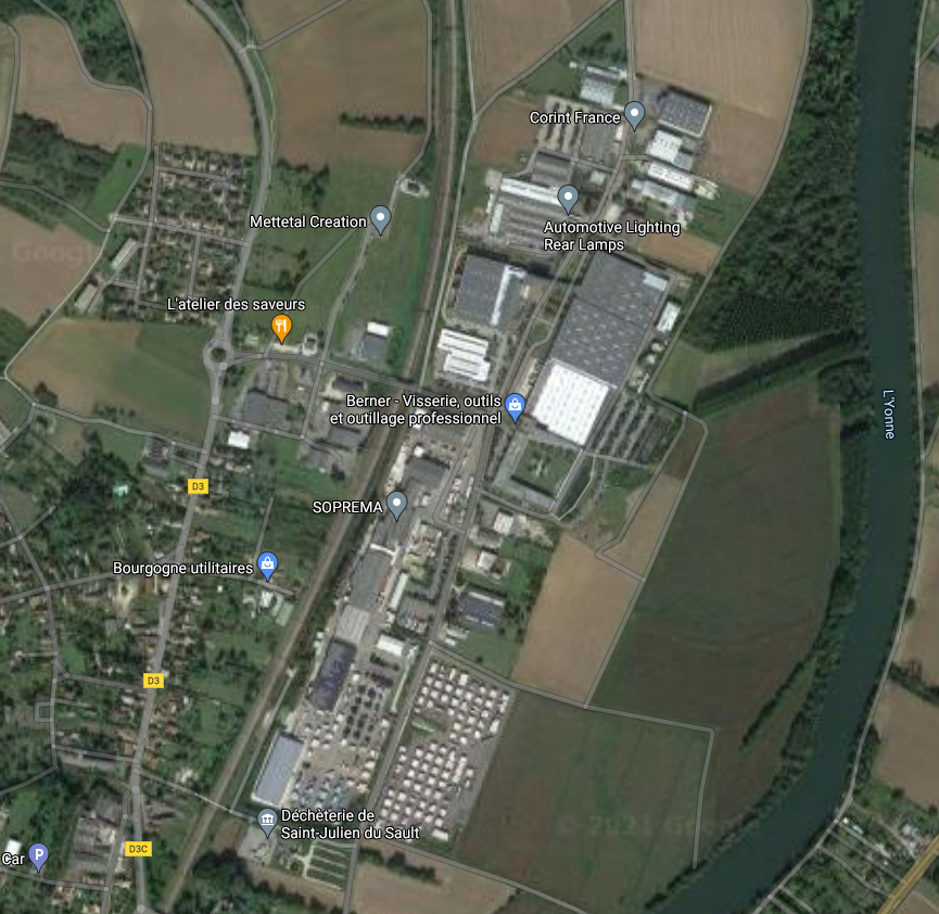 Zone industrielle Les Blancs Manteaux