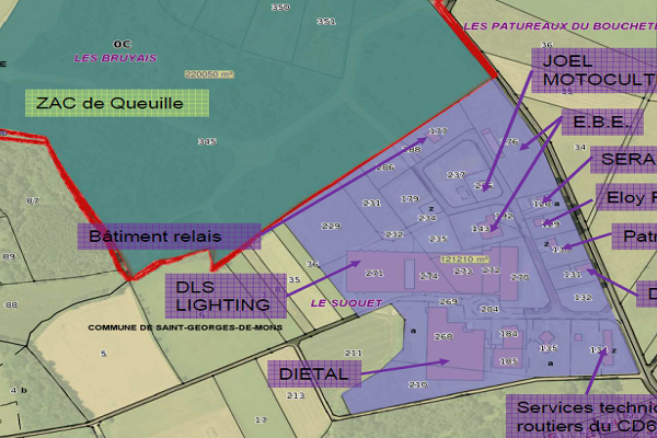 Zone industrielle – St Georges de Mons
