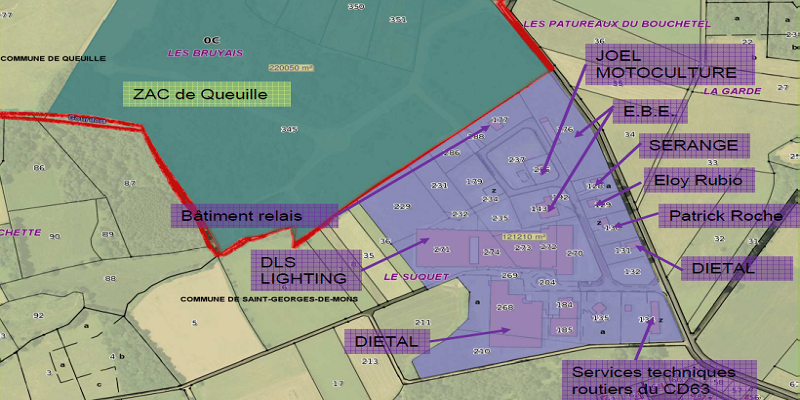 Zone industrielle – St Georges de Mons
