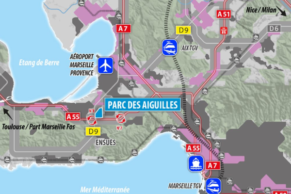 Zone logistique proche de Marignane